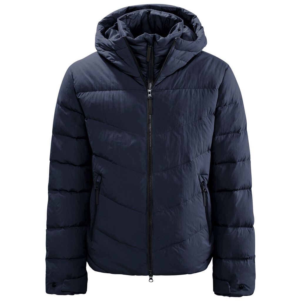 Jack Wolfskin JEFFERSON STREET πουπουλενια μπουφαν ανδρικα μπλε | GR3219246